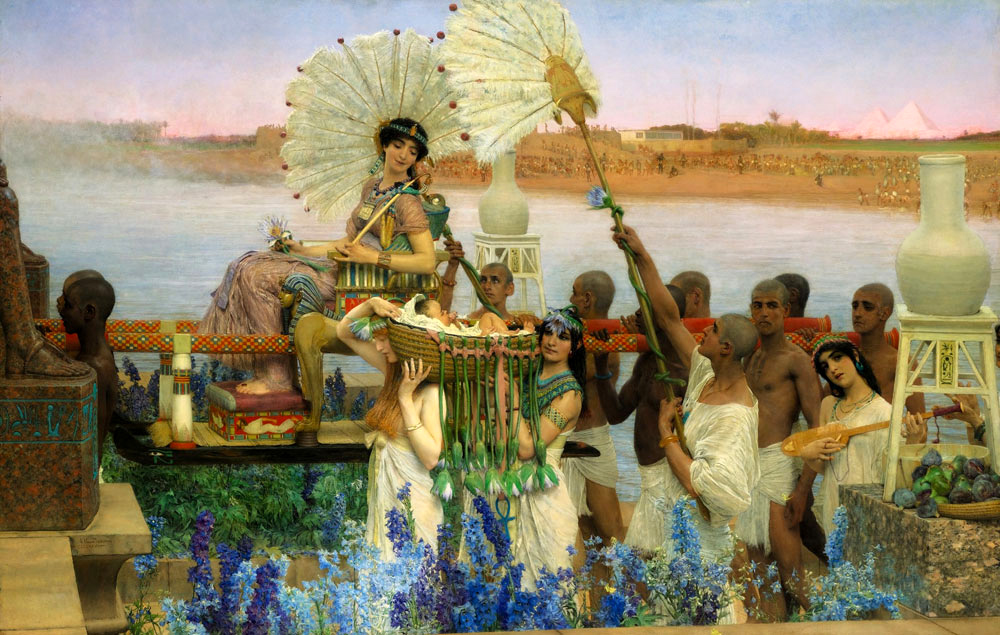 Sir Lawrence Alma-Tadema 1904 Moses_-_Alta-Tadema