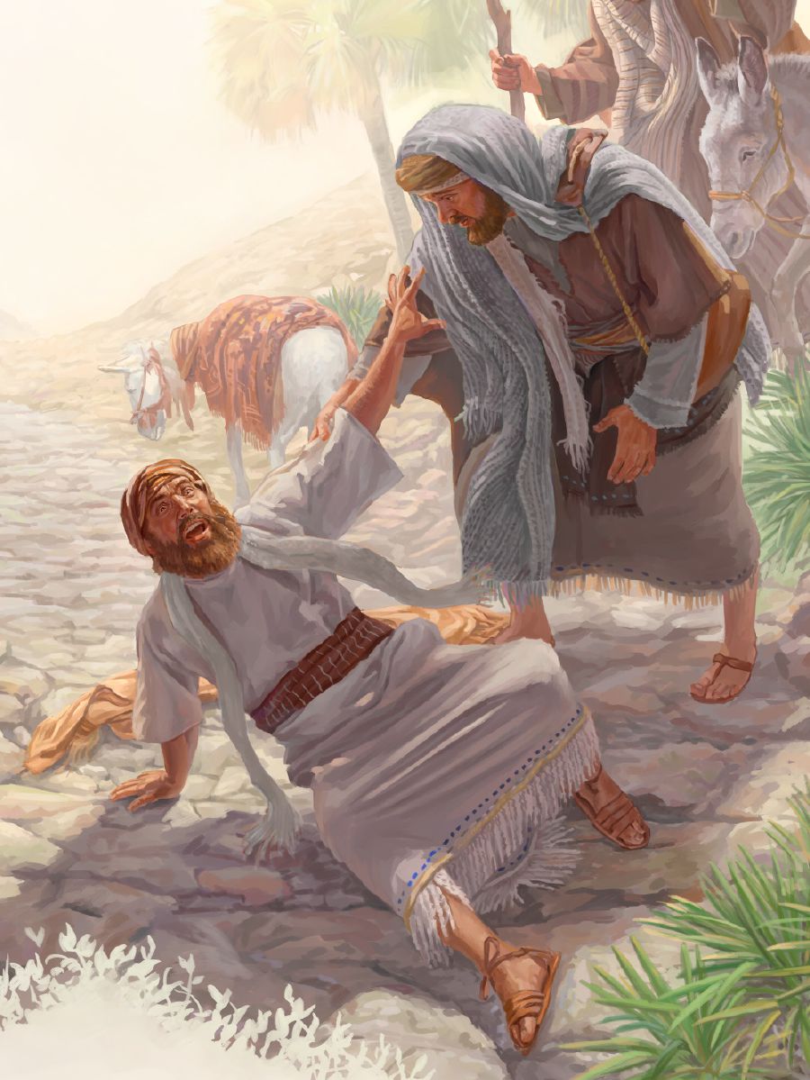 Paul struck bling from watchtower